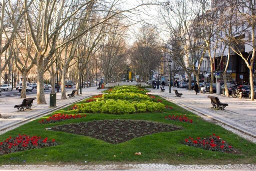 Av. Da Liberdade Comfortable Apt With Balcony Lissabon Exterior foto